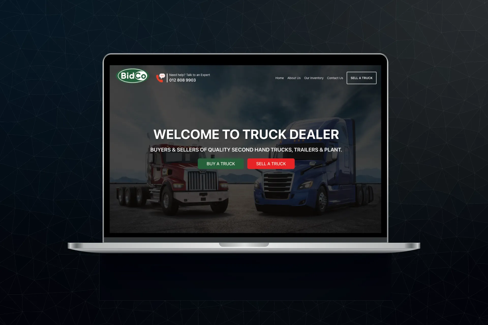 Bidco Trucks New Website