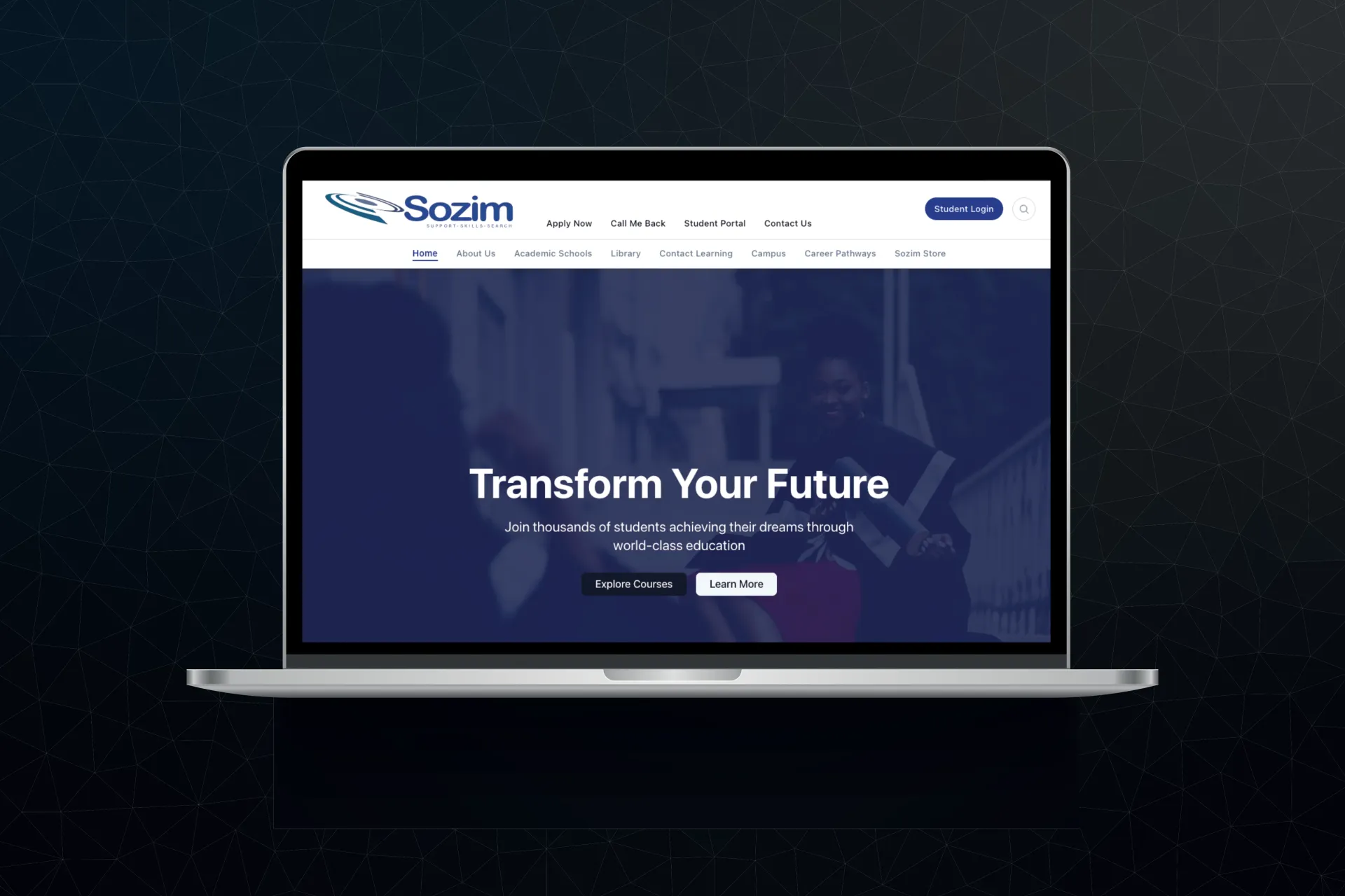 Sozim Trading & Consultancy — Web Design Case Study
